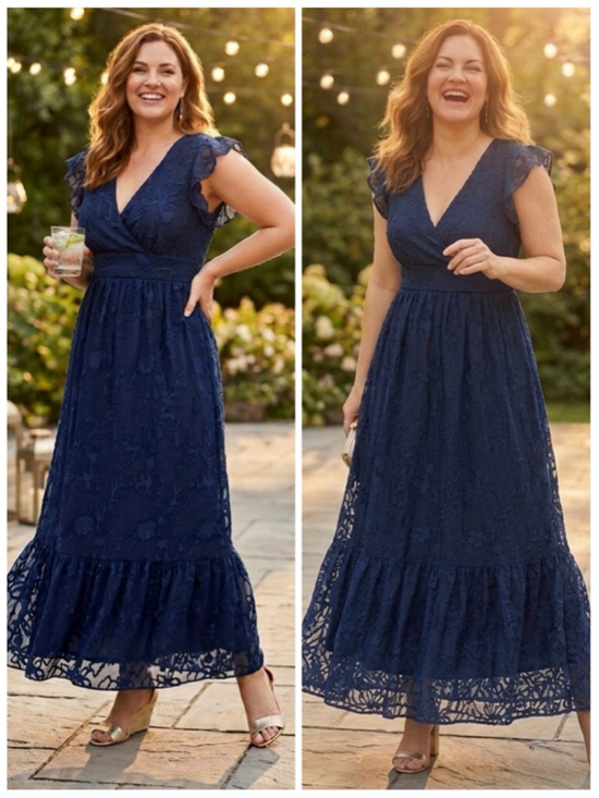 Lilly Pulitzer Dresses & Skirts - NWT Lilly Pulitzer Dress Navy Floral Maxi Dress Size 14 Autumn Midi ￼